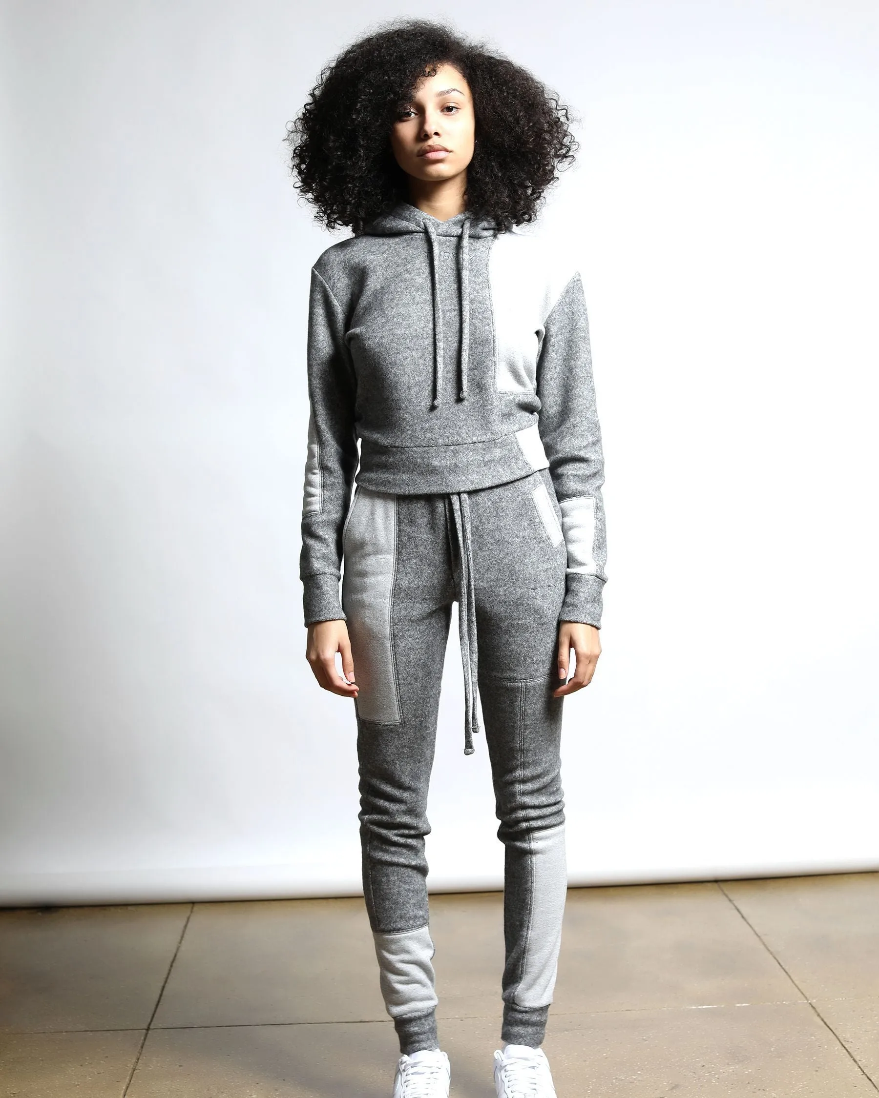 Maddux Plush Fleece Patchwork Sweatpants (FINAL SALE)