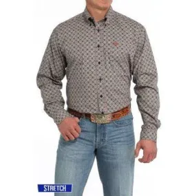 Men's Cinch Medallion Print Button-Down Western Shirt MTW1105855