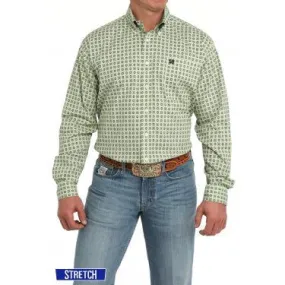 Men's Cinch Medallion Print Button-Down Western Shirt MTW1105862