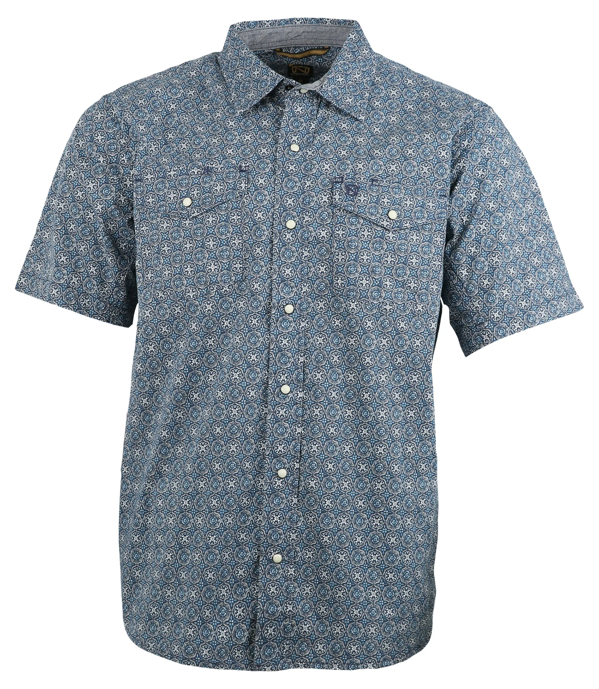 Men's FullFlexx™ Short Sleeve Snap Front Shirt