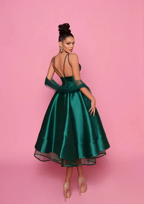 NICOLETTA Daniela Gown - Emerald Green