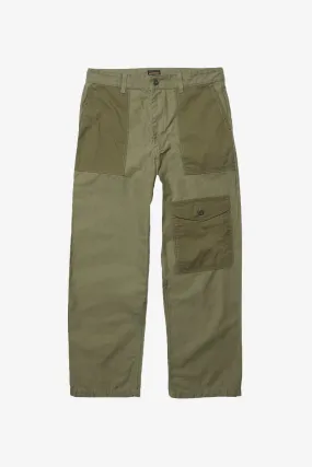 Outstanding & Co. Olive Fatigue Pocket Pants for Men