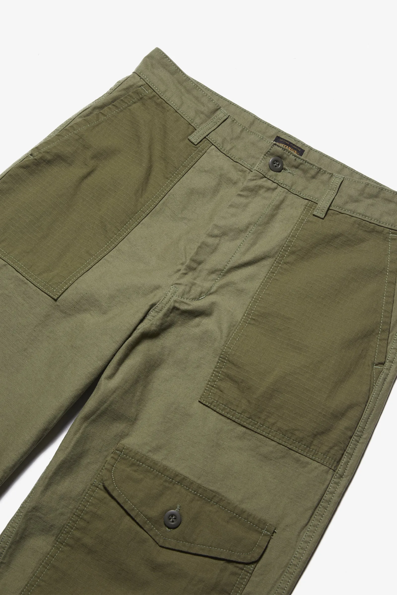 Outstanding & Co. Olive Fatigue Pocket Pants for Men
