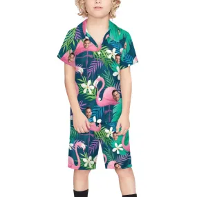 Personalized Face Photo Children's Casual Beach Set