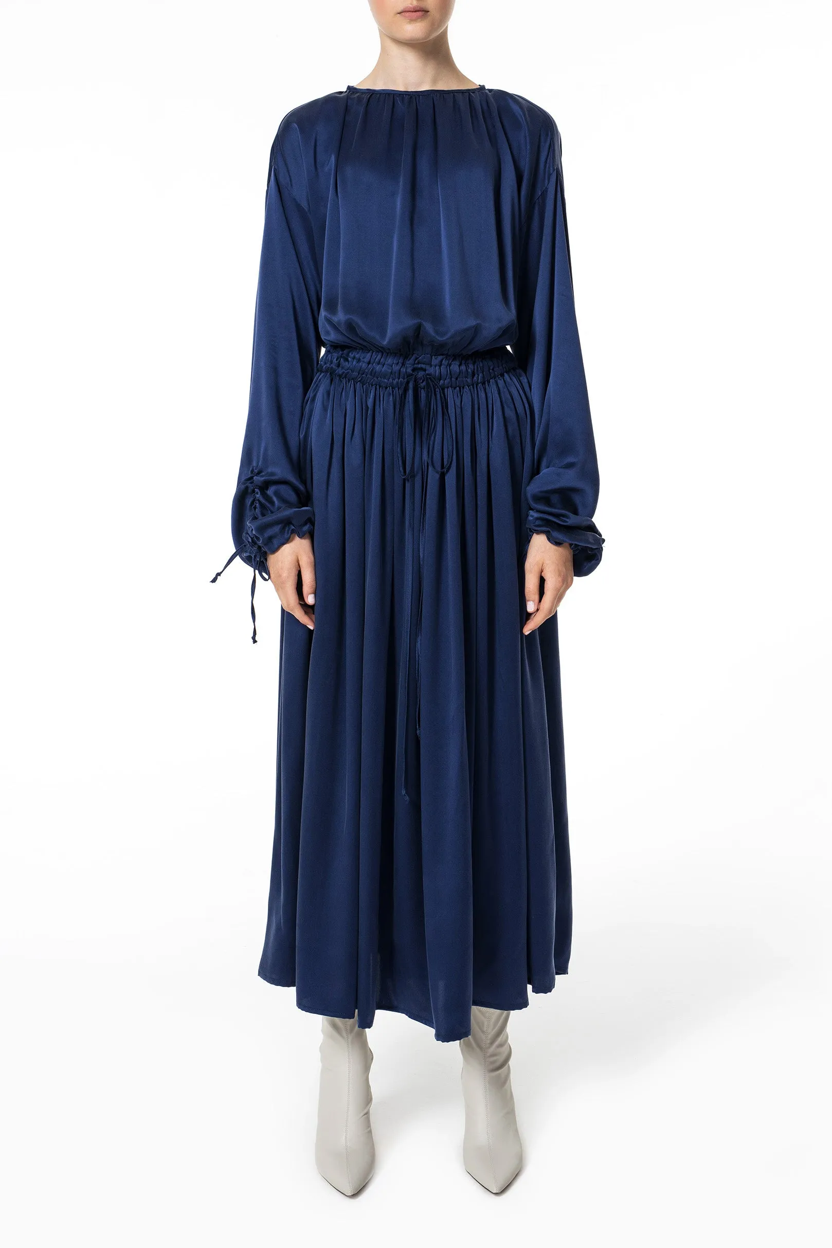 Phantasy silk dress