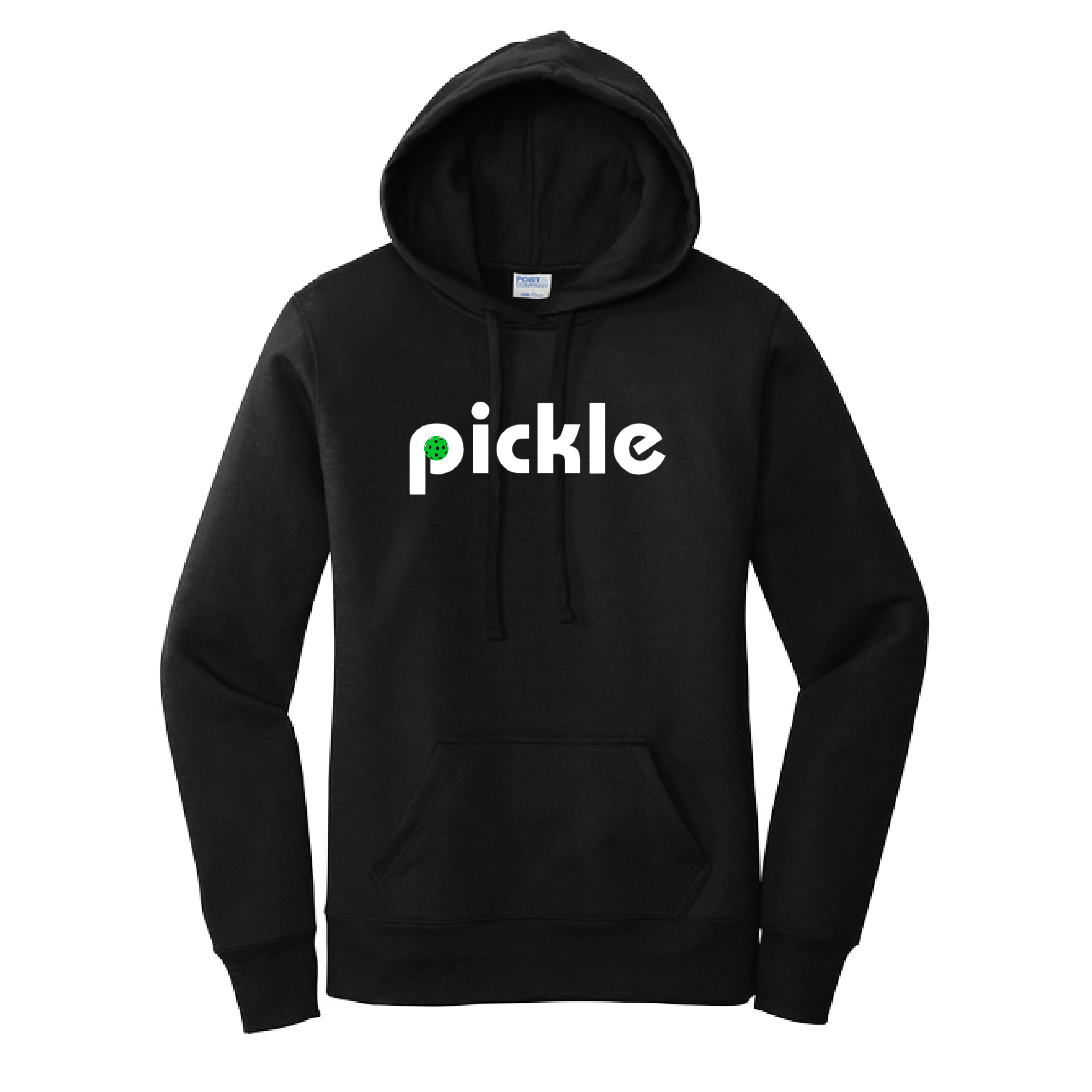Pickle | Women’s Fitted Hoodie Pickleball Sweatshirt | 50% Cotton 50% Poly Fleece