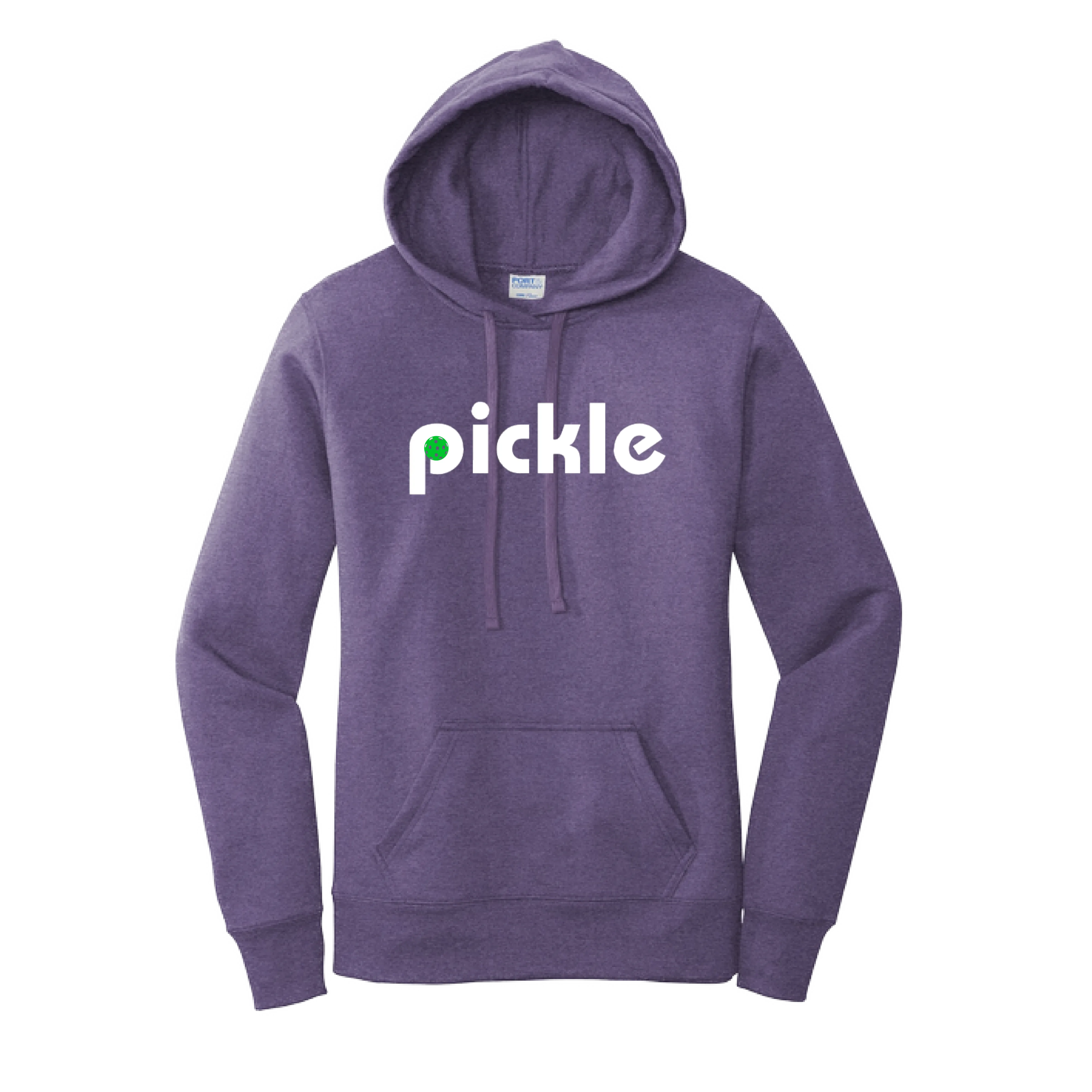 Pickle | Women’s Fitted Hoodie Pickleball Sweatshirt | 50% Cotton 50% Poly Fleece