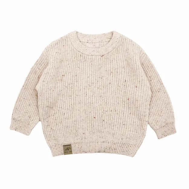 Pure Cotton Knit Pullover