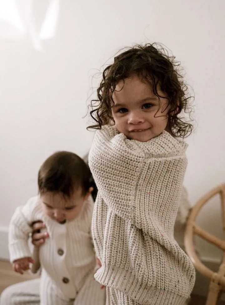 Pure Cotton Knit Pullover
