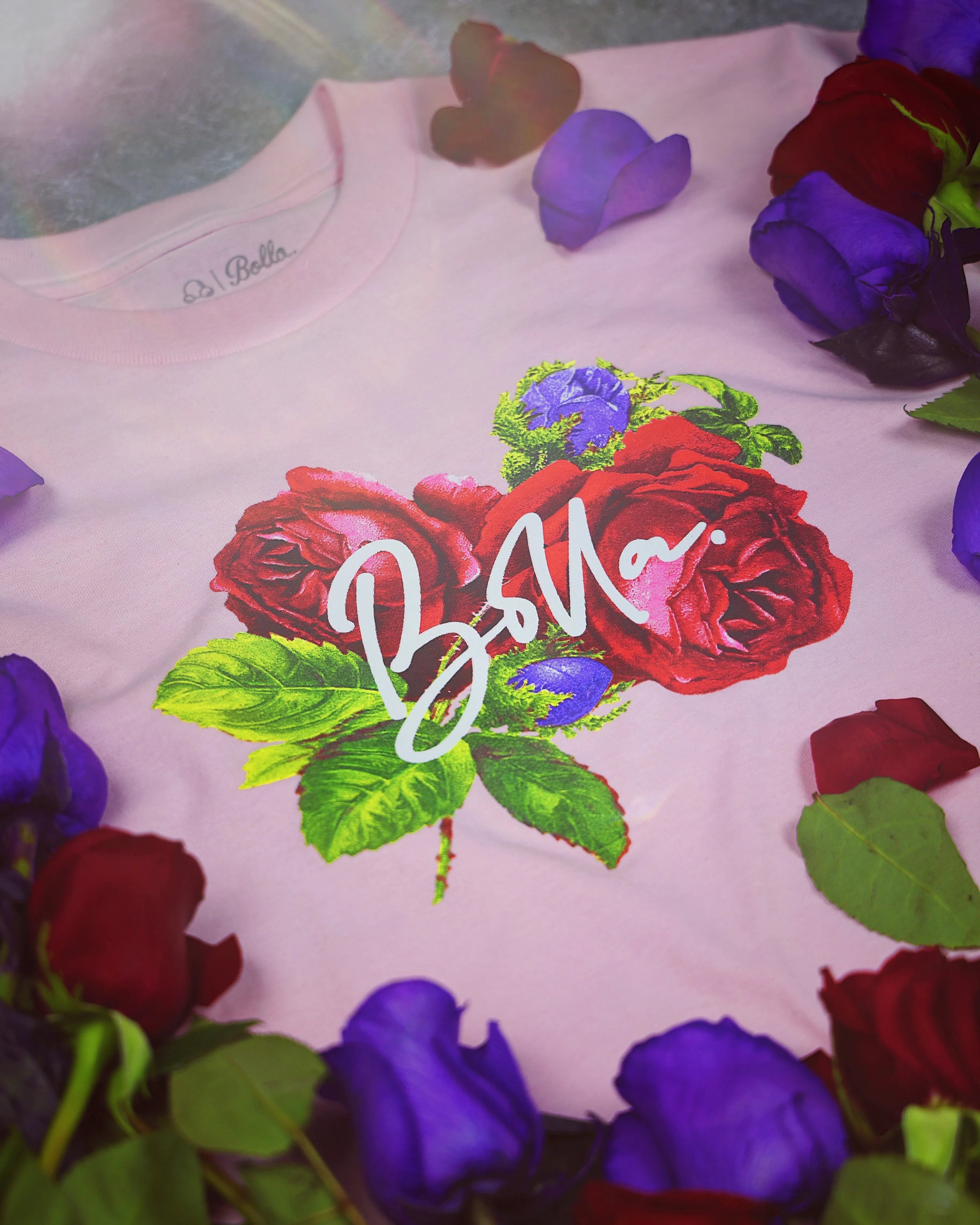 REDS & BLUES T-SHIRT - PINK