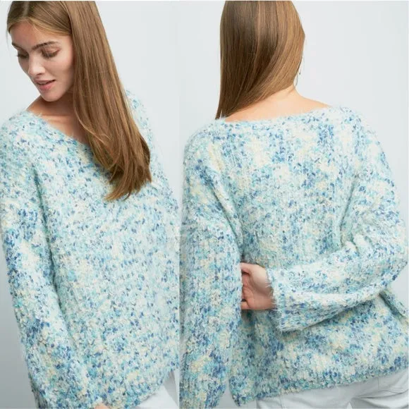 Sky's The Limit Ultra Soft Sweater - Blue