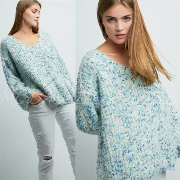 Sky's The Limit Ultra Soft Sweater - Blue