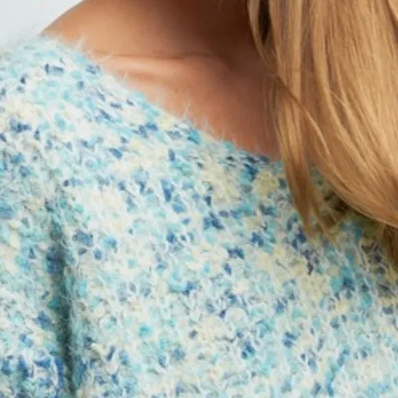 Sky's The Limit Ultra Soft Sweater - Blue