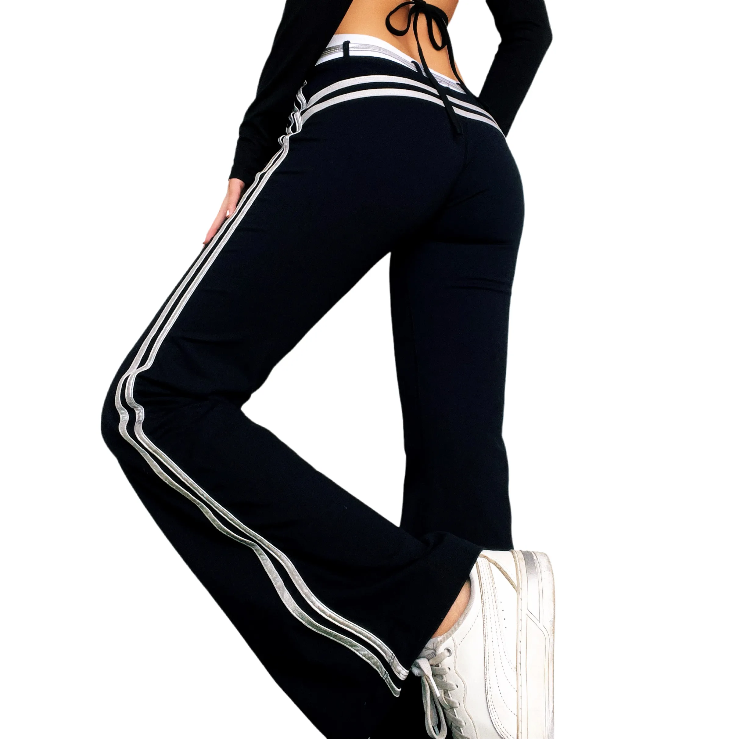 Sporty Bebe Track Pants (S)