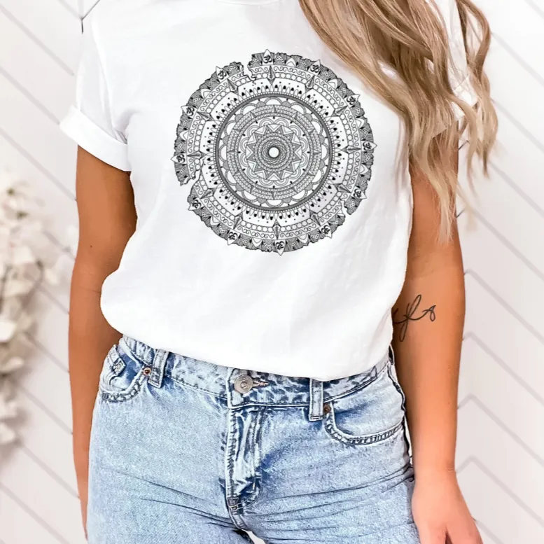 T-Shirt Bio - Mandala -