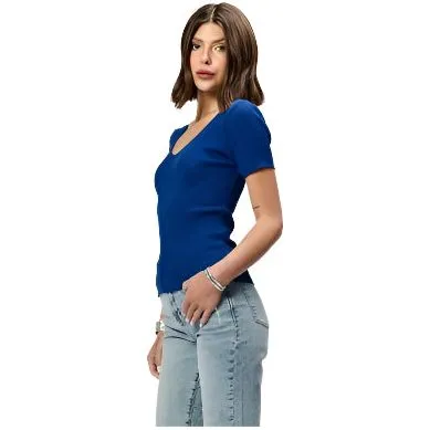Women's Another Love Navy Rhiannon Top VCSW3117K2SRN
