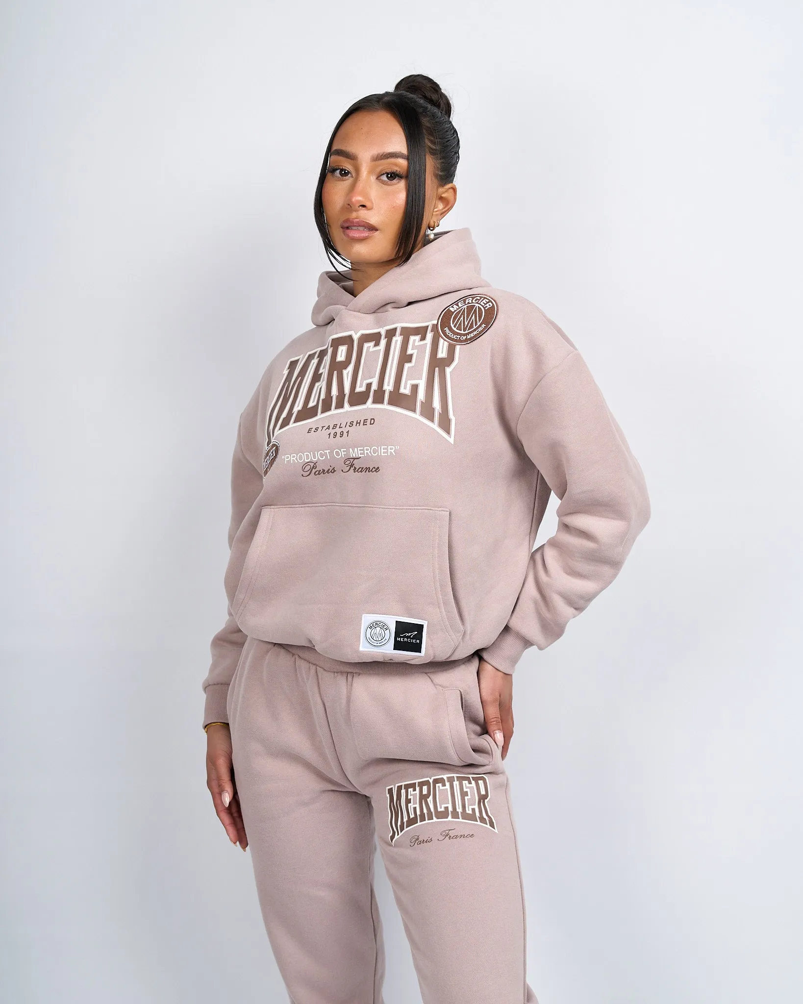 Womens Silver Cloud Kansas Hoodie