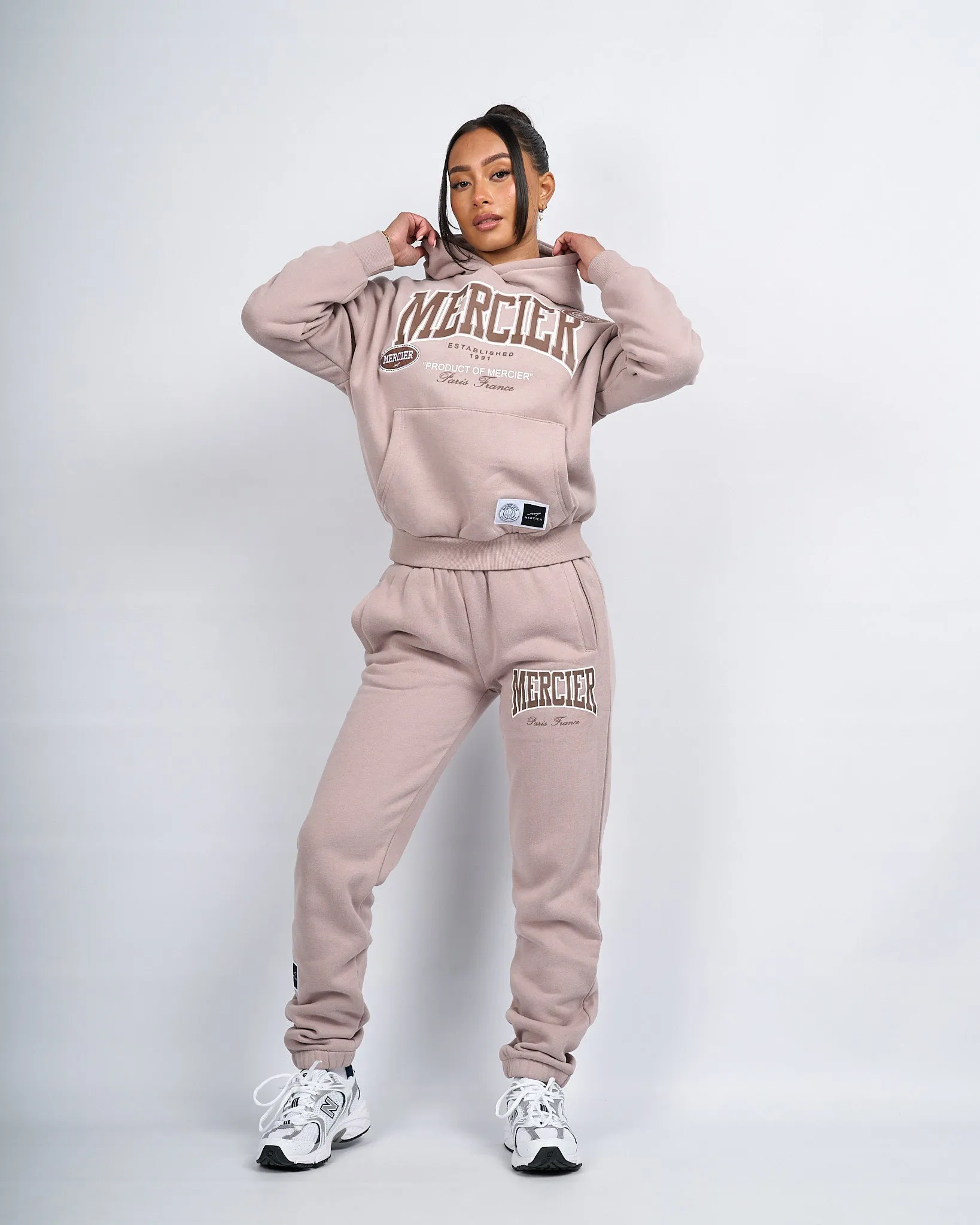 Womens Silver Cloud Kansas Hoodie