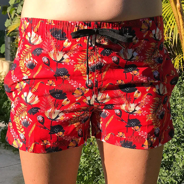 Women's Summer Shorts: Garden Party