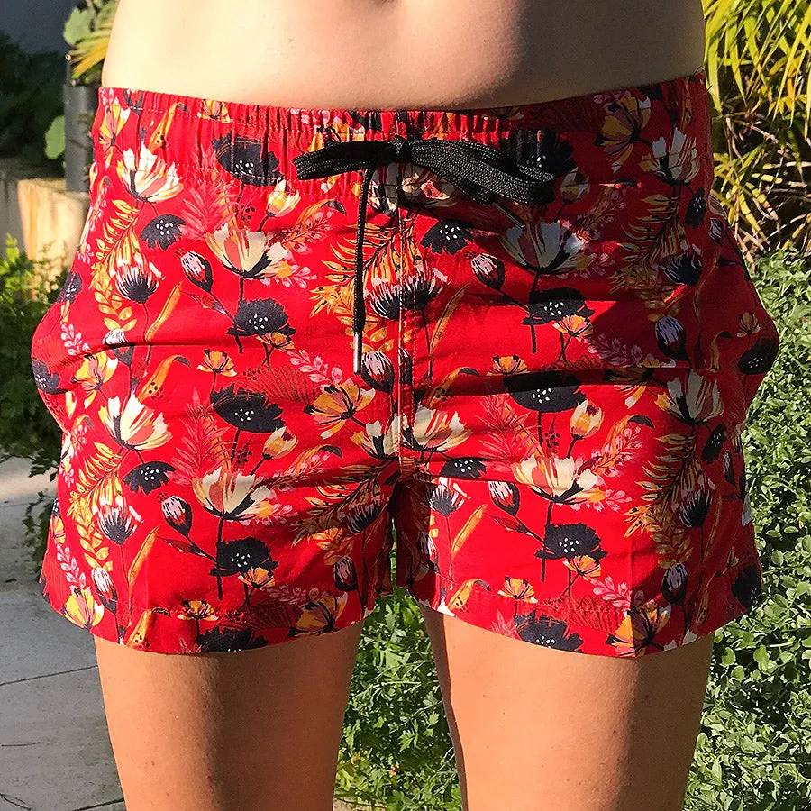 Women's Summer Shorts: Garden Party