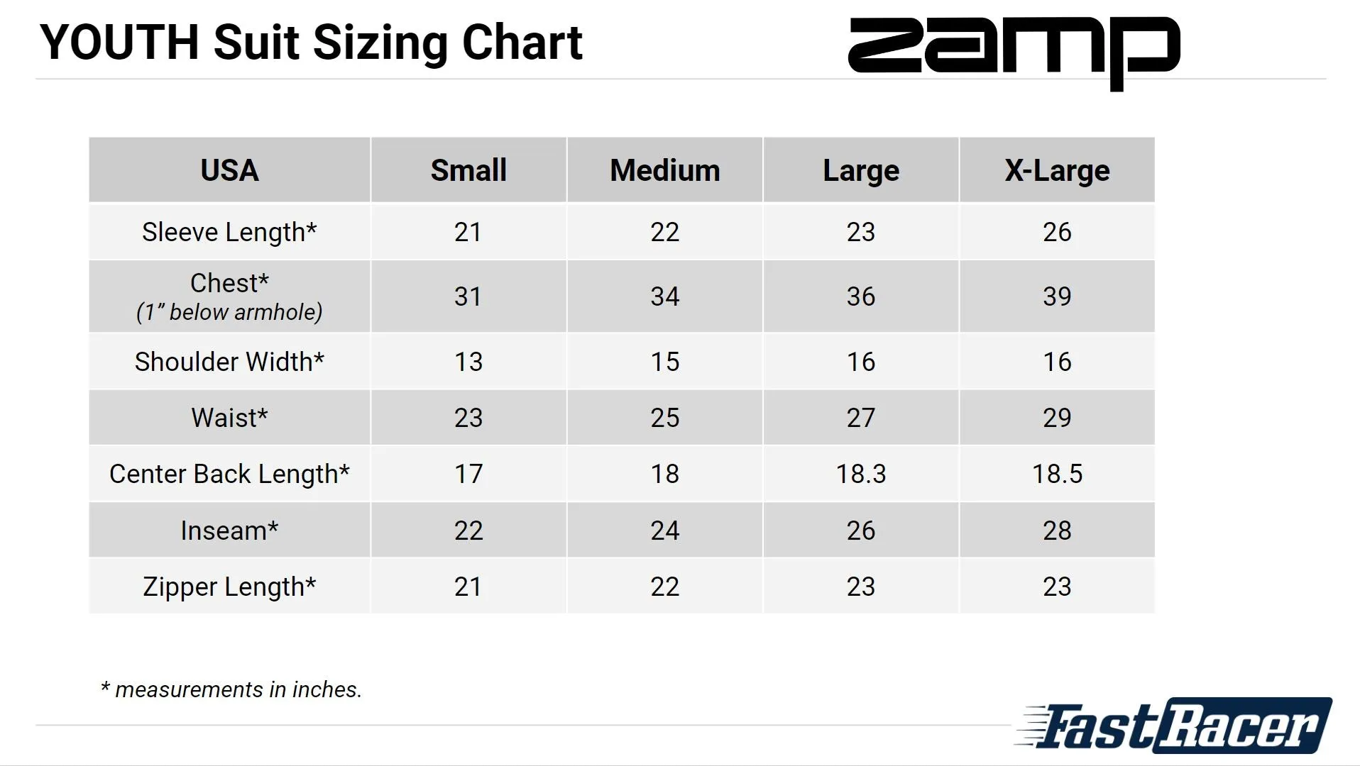Youth Kart Race Suit - Zamp ZK-40: EnhancedmyModalLabel
